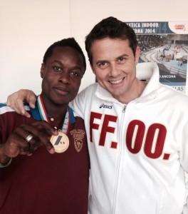 Hassane Fofana e Sergio Baldo - Fiamme Oro Atletica
